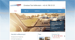 Desktop Screenshot of ennetsee-taxi.ch